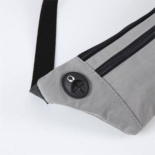 ÇÇS 31414 Slim Sport Bel Çantası Gri