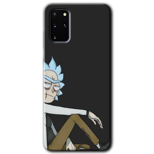 Galaxy S20 Plus Kılıf HD Desen Baskılı Arka Kapak - Rick + Kırılmaz Cam