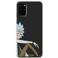 Galaxy S20 Plus Kılıf HD Desen Baskılı Arka Kapak - Rick + Kırılmaz Cam