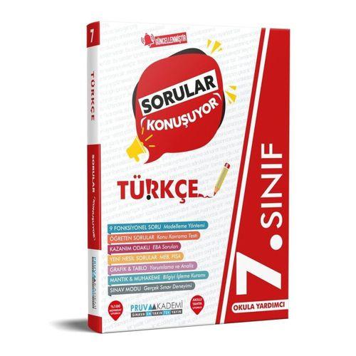 7. Sınıf Türkçe Sorular Konuşuyor Soru Bankası Pruva Akademi