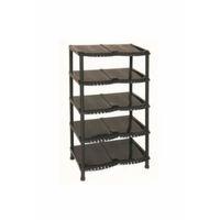 Rubiy Siyah Ayakkabılık Royaleks-KP081