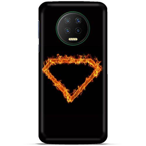 Lopard İnfinix Note 7 Uyumlu Kılıf FireX (49) Ultra Silikon Kılıf SuperMan