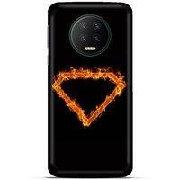 Lopard İnfinix Note 7 Uyumlu Kılıf FireX (49) Ultra Silikon Kılıf SuperMan