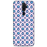 Nazarium (22) Desenli Silikon Kapak Oppo A9 2020 Kılıf