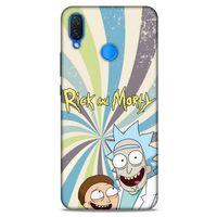 Huawei Psmart 2019 Uyumlu Kılıf Rick And Morty (3) Kapak President Morty