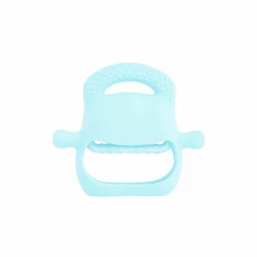 Mavi Bebek Silikon Diş Kaşıyıcı