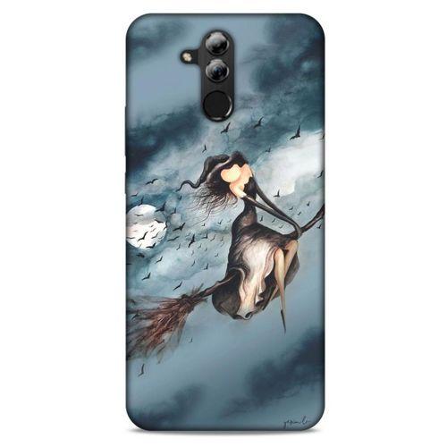 Y.Liva-2021 Özel Seri Cadılı Huawei Mate 20 Lite Kılıf Silikon Kapak