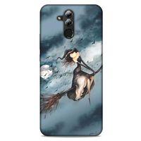 Y.Liva-2021 Özel Seri Cadılı Huawei Mate 20 Lite Kılıf Silikon Kapak
