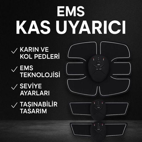 Titreşimli Ems Spor Ve Fitness Cihazı Karın Kası Kol Bacak 2025 Model