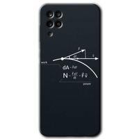 Samsung Galaxy A12 Kılıf Baskılı Kapak - Work Formül +Tam Kaplayan Mat Seramik