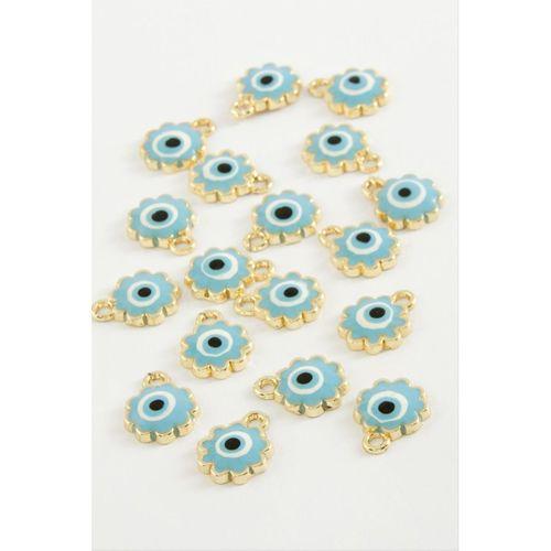 Çiçek Nazar Tek Kulplu Mineli Bileklik ve Kolye Ucu Aparatı 1 Adet