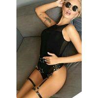 Deri Fantezi Jartiyer Harness - Brf725