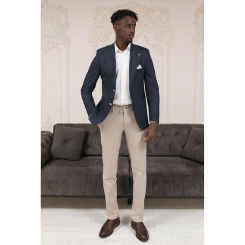 Slimfit İtalyan Yaka Astarlı Torba Cepli Blazer Ceket