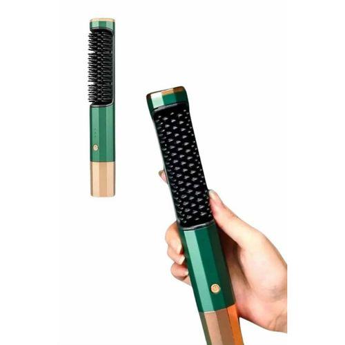 Üflemeli Saç Düzleştirici Fön Tarak Yüksek Isı Ayarlı İyon Özellikli