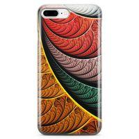Apple iPhone 8 Plus Kılıf Zerafete Doğru Arka Kapak Koruma Desenli Full Koruyucu