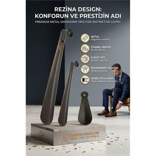 3 Boy Metal Çekecek Seti Rezina Design 719376