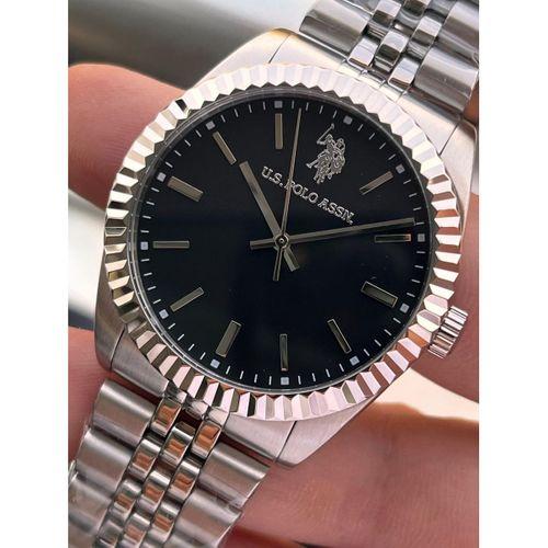 U.S.Polo Assn Çelik Kasa Ve Kordon 2 Yıl Garantili 5 Atm Suya Dayanıklı Erkek Kol Saati E.USP1111-05