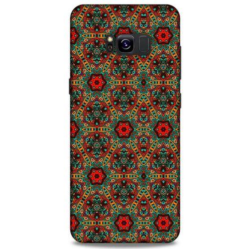 Ethnic Culture (91) Samsung Galaxy S8 Plus Kılıf Silikon Kapak Desenli
