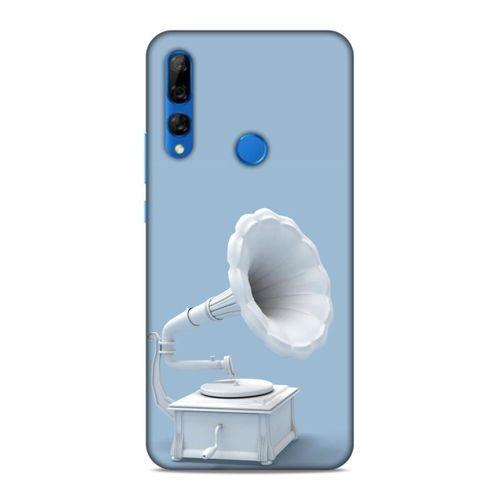 Huawei Y9 Prime 2019 Kılıf Gramofon Arka Kapak Silikon Koruma Full Koruyucu