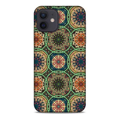 Ethnic Culture (13) Apple iPhone 12 Kılıf Silikon Kapak Desenli
