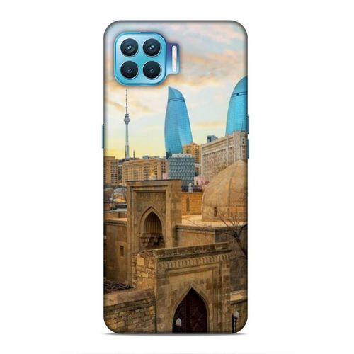 Oppo Reno 4 Lite Uyumlu Kılıf Azarbaijan (11) Tam Koruma Ateş Kuleleri