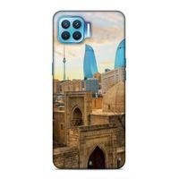 Oppo Reno 4 Lite Uyumlu Kılıf Azarbaijan (11) Tam Koruma Ateş Kuleleri