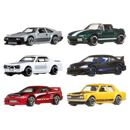Eğitici Çocuk JBY77 Hot Wheels Japon Temalı Çoklu Arabalar