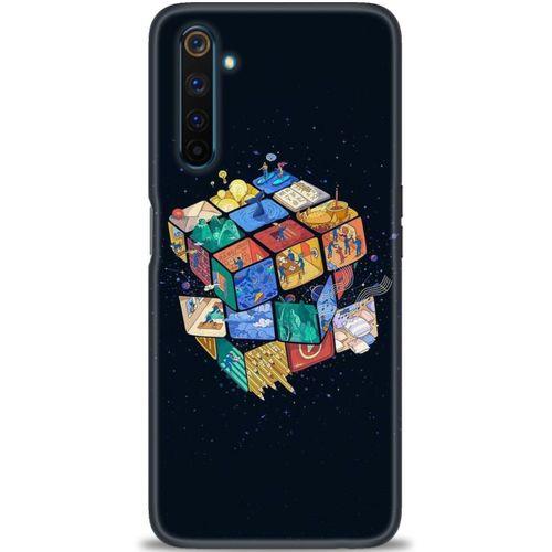 Realme 6 Pro Kılıf HD Baskılı Kılıf - Küplerdeki İnsanlar + Tam Ekran Koruyucu