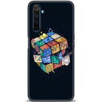 Realme 6 Pro Kılıf HD Baskılı Kılıf - Küplerdeki İnsanlar + Tam Ekran Koruyucu