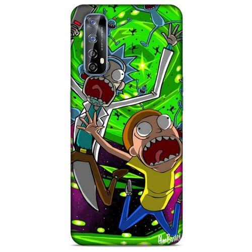Huawei P Smart 2021 Uyumlu Kılıf Rick And Morty (22) Tam Koruma Kılıfı Nancy