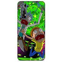 Huawei P Smart 2021 Uyumlu Kılıf Rick And Morty (22) Tam Koruma Kılıfı Nancy