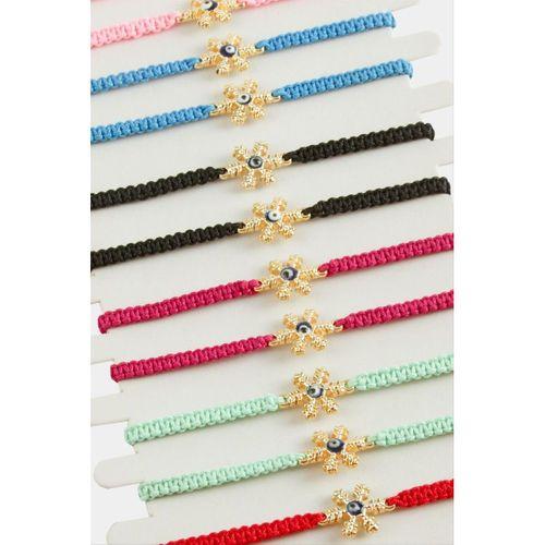 Kartanesi Makrome Örgülü Bileklik