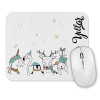 Sevimli Hayvanlar ile Mutlu Yıllar Mouse Pad