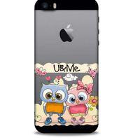 Zoologix (68) Apple Iphone 5S Şeffaf Kılıf Silikon Desenli