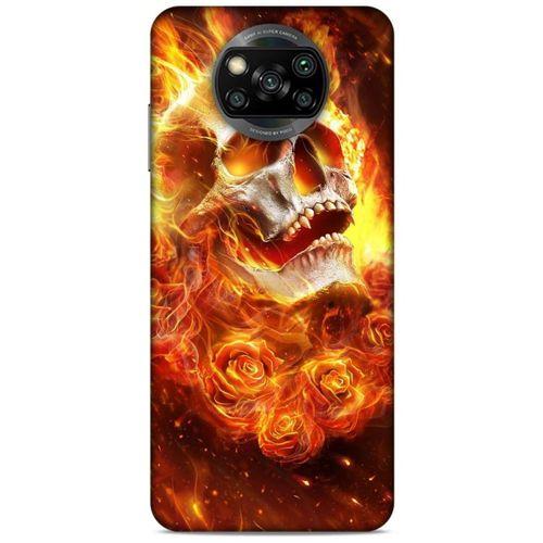 Xiaomi Redmi Poco X3 Uyumlu Kılıf Motorsiklet (19) Kılıfları Kurukafa