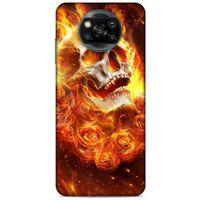 Xiaomi Redmi Poco X3 Uyumlu Kılıf Motorsiklet (19) Kılıfları Kurukafa