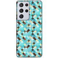 Lopard Samsung Galaxy S21 Ultra Uyumlu Kılıf Geometrix (20) Koruyucu Kılıf
