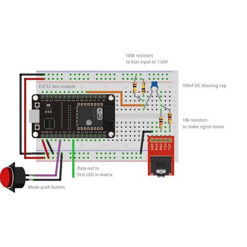 16 Band Led Müzik Ekolayzer, Vu Meter - 5139009