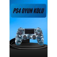 Ps4 Joystick Oyun Kolu Titreşimli Uzun Pil Ömrü Usb Şarj Kablolu