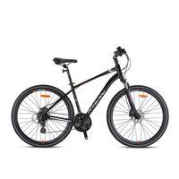 Kron TX150 Hidrolik Disk 28 Jant Trekking Bisiklet Mat Koyu Lacivert-Gri/Turkuaz 46 cm