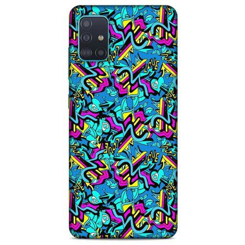 Graffitix (30) Desenli Silikon Kapak Samsung Galaxy A51 Kılıf