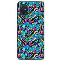 Graffitix (30) Desenli Silikon Kapak Samsung Galaxy A51 Kılıf
