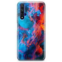 Honor View 20 Kılıf Macroscopy Arka Kapak Koruma Desenli Full Koruyucu