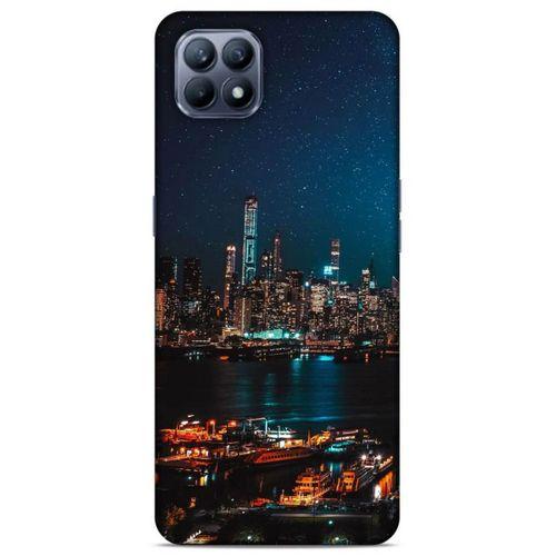 Lopard Huawei P40 Lite Uyumlu Kılıf Gece'S (6) Silikon Kılıf Şehir