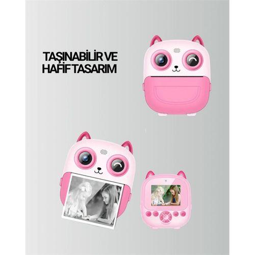 Dijital Termal Yazıcılı Mini Kamera – Hd Video & Anında Fotoğraf Çıktısı