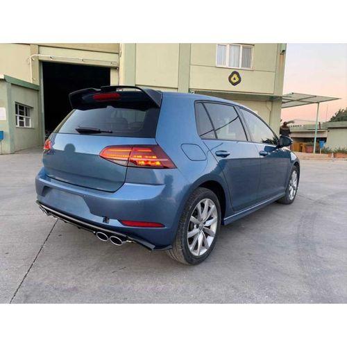 Volkswagen Golf Uyumlu 7,5 2018-2020 R Difüzör