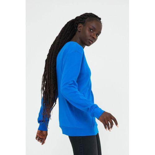 Süperlife Kadın Bisiklet Yaka Regular Fit Sweatshirt spr21k17