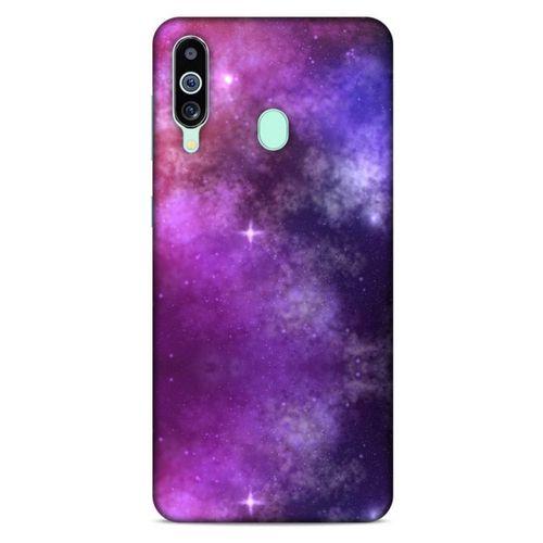 Samsung Galaxy M40 Uyumlu Kılıf Mor Delisi (17) Tasarım Kılıf Bulut