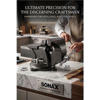 Hardware Professional 150 mm Ağır Hizmet Tipi 360° Döner Tabanlı Masa Mengenesi 722971