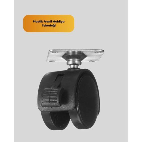 6 Cm Kilitli Tekerlek Ayak Tek Adet